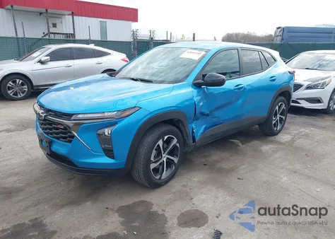 2025 Chevrolet Trax Fwd 1Rs из США, поврежденный, VIN KL77LGEP6SC074414